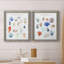 «Beach Treasures», ensemble de 2 peintures sur toile encadrées-925046048-925046051