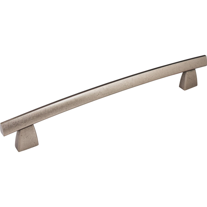 Arched 12" Center to Center Bar/Handle Pull, Pewter Antique