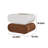 Modern Curved Nightstand With 2 Smooth-Glide Drawers & Motion Sensor Light-506642950