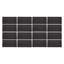 16-Pack Self-adhesive Acoustic Wood Slat Wall Panels for Interior Decor