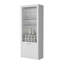 Bar avec rangement pour bouteilles de vin et trois tablettes-741315440