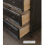Quincaillerie vintage chic pour commode noire
