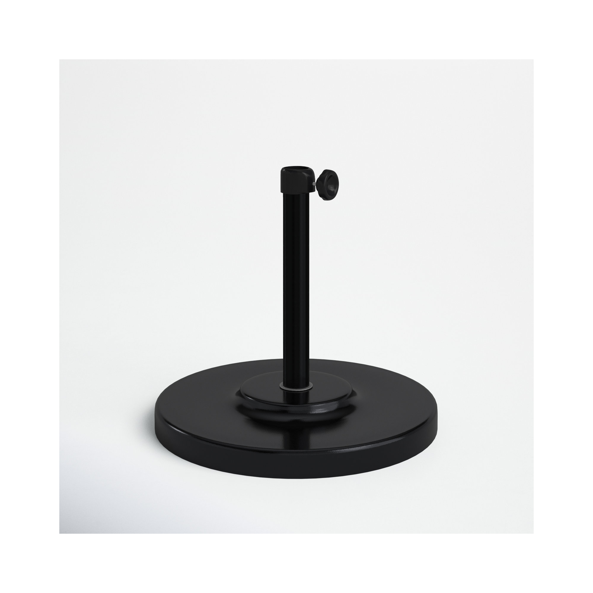 Harmonee Metal Free Standing Umbrella Base, Black