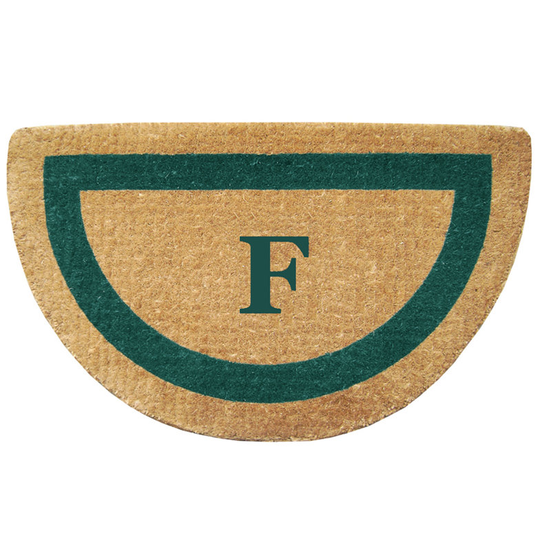 Paillasson d'extérieur 22 po x 36 po Chowdury, F