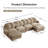 Large Modular Sectional Sofa-936875437
