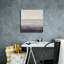  «Horizon 2» par Design Fabrikken, art mural sur toile, 18 po x 18 po