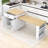 Devinder Wooden Kitchen Island with Extendable Dining Table, Built-in Charging Station and Ample Storage-1015581135