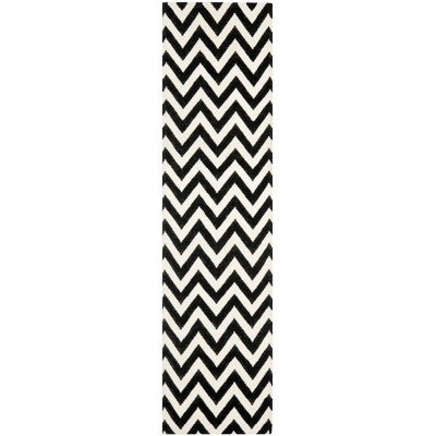 Besaw Chevron Wool Hand Woven Area Rug