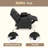 Goggans Kids Recliner with Anti-Tilt, Cup Holder-228047091