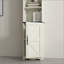 Armoire cubique autoportante avec 5 tablettes