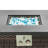 Square Steel Propane Smokeless Fire Pit Table