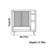 Home practical storage shoe cabinet