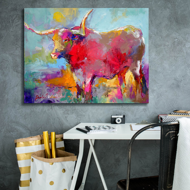 " Arttlong " by Richard Wallich, 26" H x 34" W x 1.5" D
