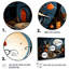 Ensemble de salon Playful Fantasy Town Magical Full Moon - Landscape Wall Art-1028529497-1028529500