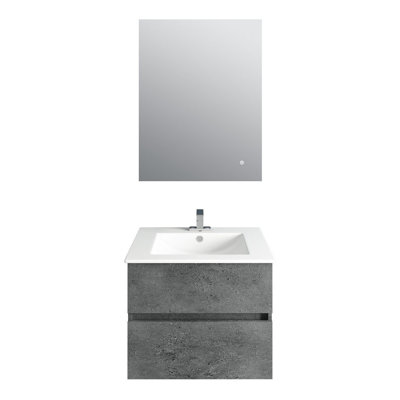 Lavabo de salle de bain mural simple l 23 po x P 20 po x H 20 po Gander