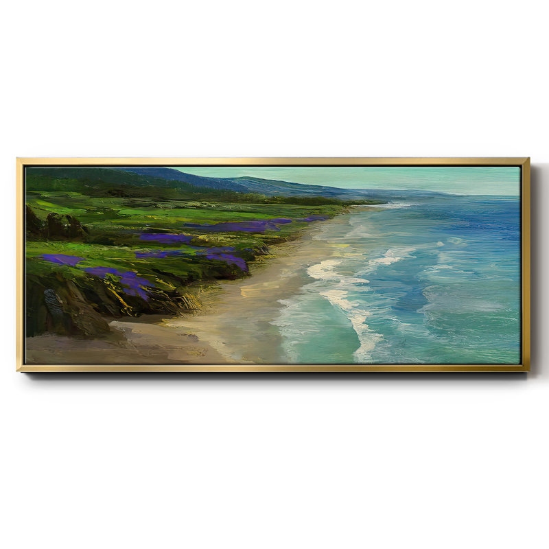 Montara Beach- Framed Canvas
