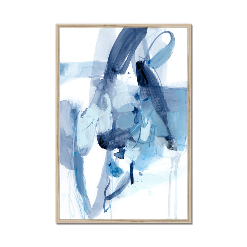 Saturday Night I by Christina Long - Painting, 80cm H x 55cm W, Natural Wood Single Picture Framed Paper