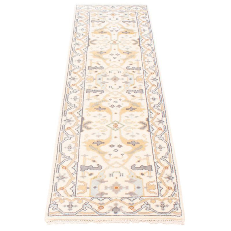 Tapis unique crème de 2 pi 6 po x 9 pi 8 po