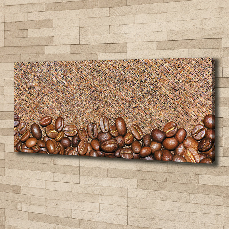 Coffee Beans - Wrapped Canvas Print