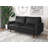 Cilla 58.3'' Faux Leather Loveseat-1541854709-1595852053