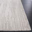 Tapis abstrait gris / ivoire en laine et coton touffeté à la main ébène-108596833