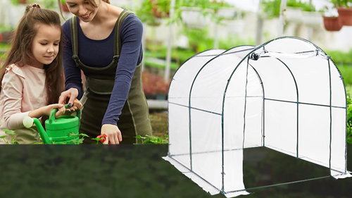 VEVOR Pond Cover Dome, Garden Pond Net, 1/2 Inch Mesh Dome Pond