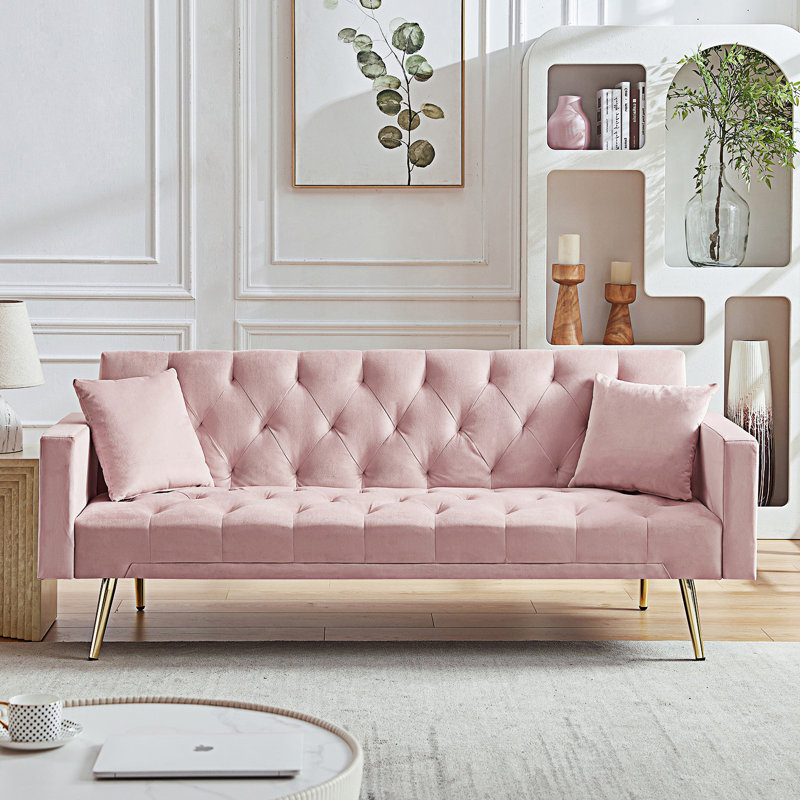 Canapé-lit convertible, futon et canapé-lit, Rose