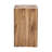 Elevate your living space with this modern MDF coffee table that showcases smooth, Wood color texture patterns. It is characterized by stylish design.11.8*11.8*19.6 inch.