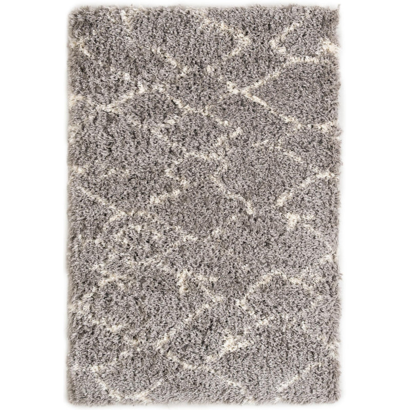 Tarquinio Rug, Gray, Rectangle 4'1'' x 6'1''