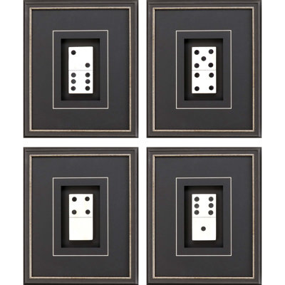 " Dominoes S/4 " 4 - Pieces