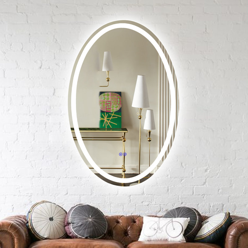 Miroir de salle de bain Lares, 31,89 po x 24,02 po