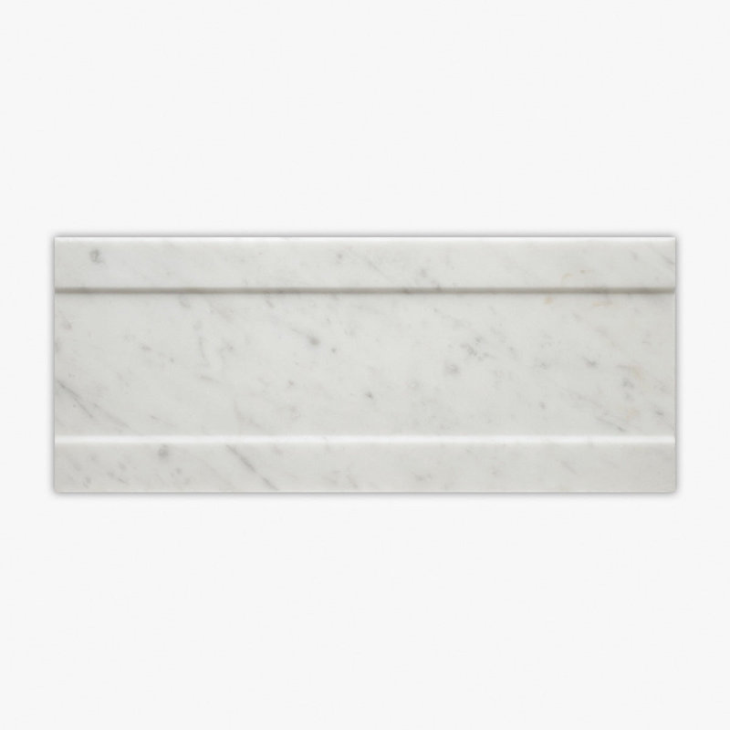 Moulure en marbre Bianco Carrara