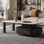 Table basse de luxe au design minimaliste