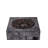 Square Steel Propane Smokeless Fire Column