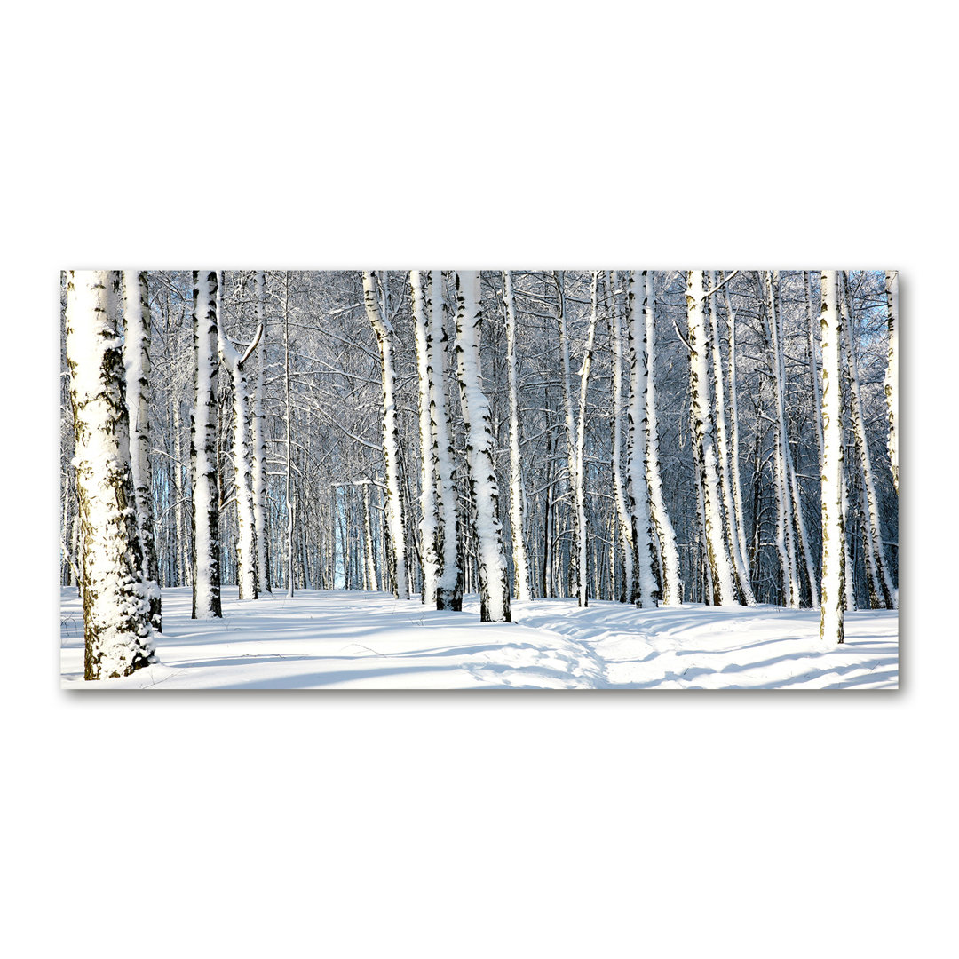 Winterwald - Kunstdrucke auf Leinwand - Wrapped Canvas