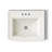 Archer Vitreous China Rectangular Drop-In Bathroom Sink with Overflow-19195597-10940432