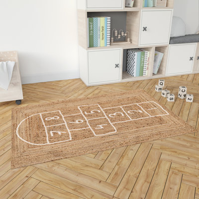 Iohanna Vinyl Machine Printed 150cm X 225cm Area Rug