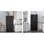 Armoire de cuisine 72,5 po, armoire de rangement autoportante traditionnelle avec 4 portes, tiroir et 3 tablettes réglables pour la salle à manger, noir-1009891545