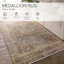 Tapis oriental Clemente en brun clair / taupe-372029402