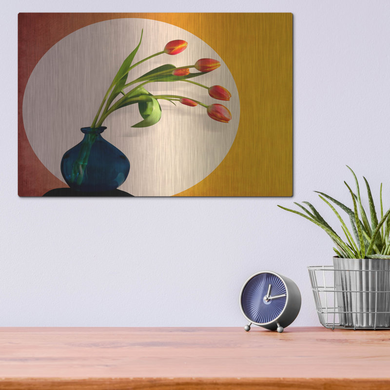 "Tulipes 3" par Mark Ashkenazi, H 12 po x l 16 po