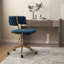 Pia Ricco Velvet Task Chair-1334546112
