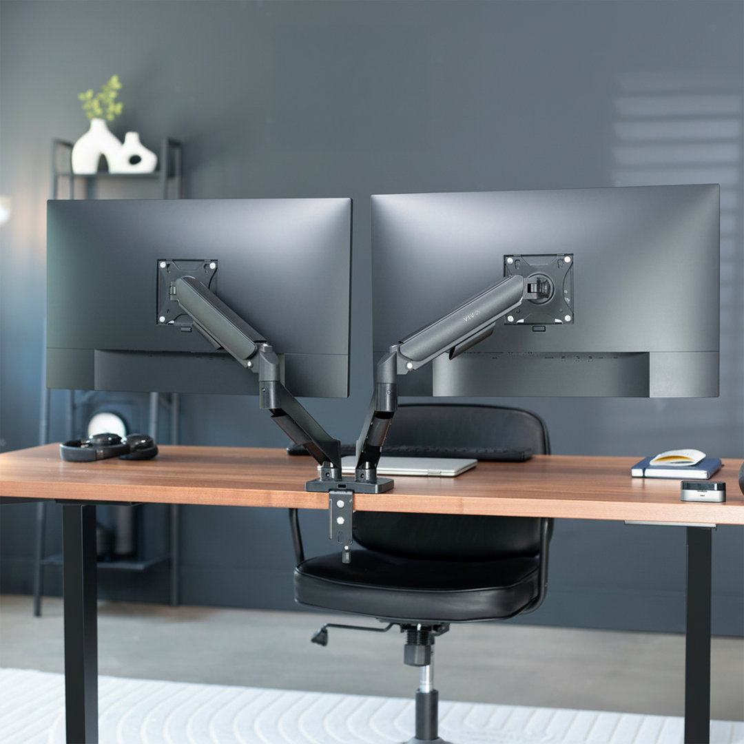 VIVO Mechanical Spring Dual Monitor Desk Mount (STAND-V002O) Vivo