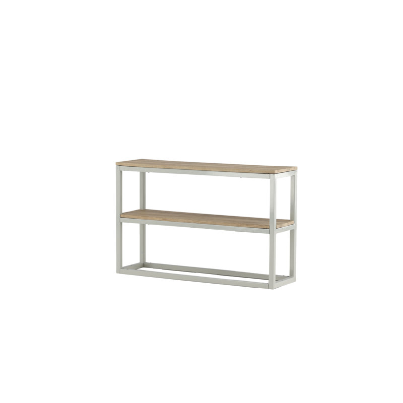 Derron Frame End Table, Grey, Ash 