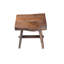 Banc de douche en teck de 15,7 po Massaro