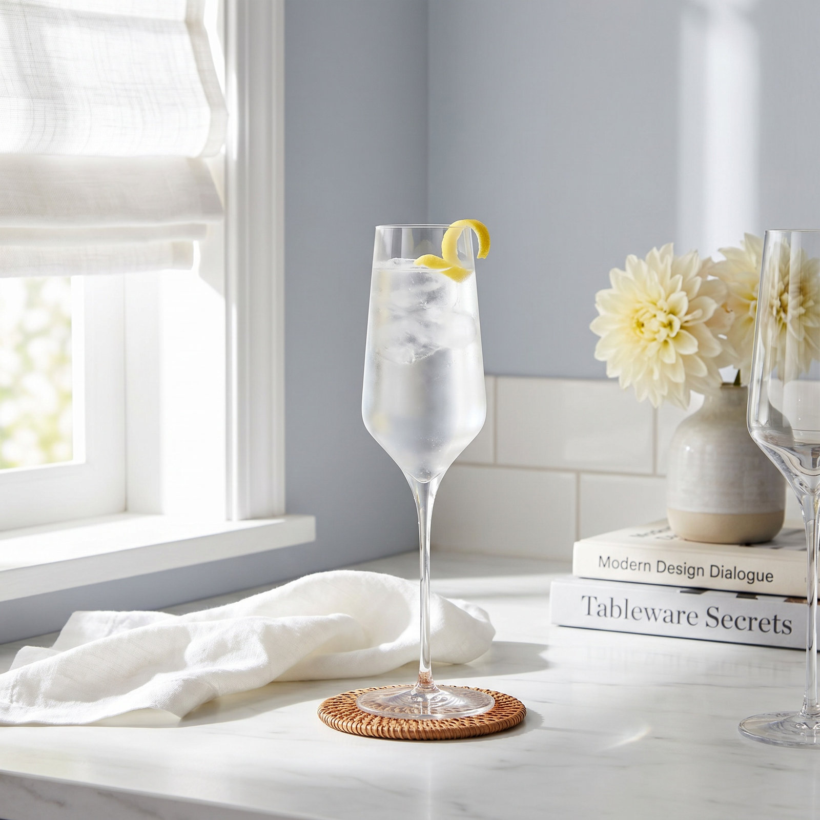 Signature-Greenwich Champagne Flute