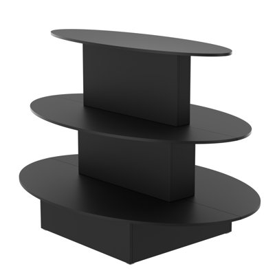 Table de présentation au détail ellipse 60 po x l 42 po x P 42 po
