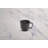EARTH- CHARCOAL GREY Premium Porcelain Non Stackable Cup, 9oz | Microwave & Dishwasher Safe