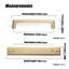 Classical Cabinet Bar Pull With Backplate Multipack-113812395-113812392