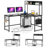 Magdali L-Shaped Steel Computer Desk-1724980319