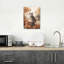 Autumn Pumpkin Leaves Wall Decor 30x40cm